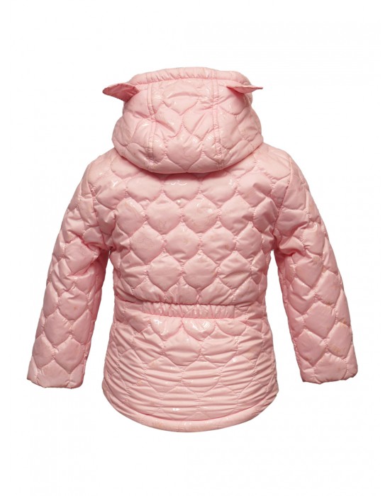 Girls Jacket Quilted Rose Pink